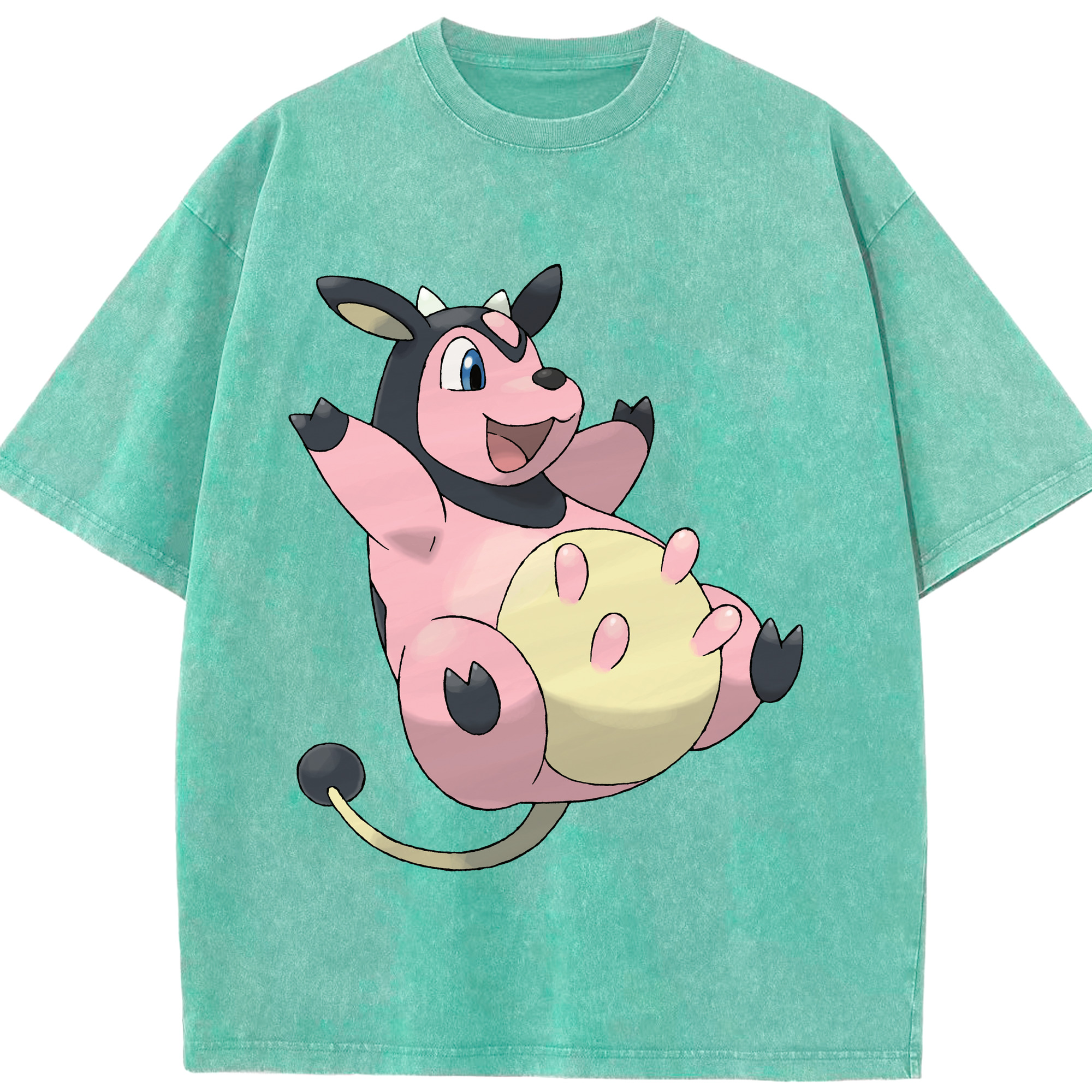 （画像用） ポケットモンスター Pokémon 綿100% ヴィンテージ風 半袖Tシャツ（フロントプリント）